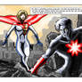 Captain Atom Vs Powergirl ( New 52 )