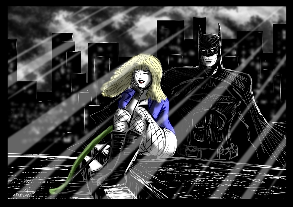 Batman / Black Canary - Broken Arrow by adamantis on DeviantArt