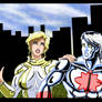 Armageddon - Powergirl and Captain Atom 1991