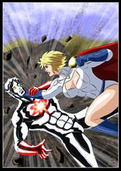 Generation Lost - Powergirl VS Captain Atom