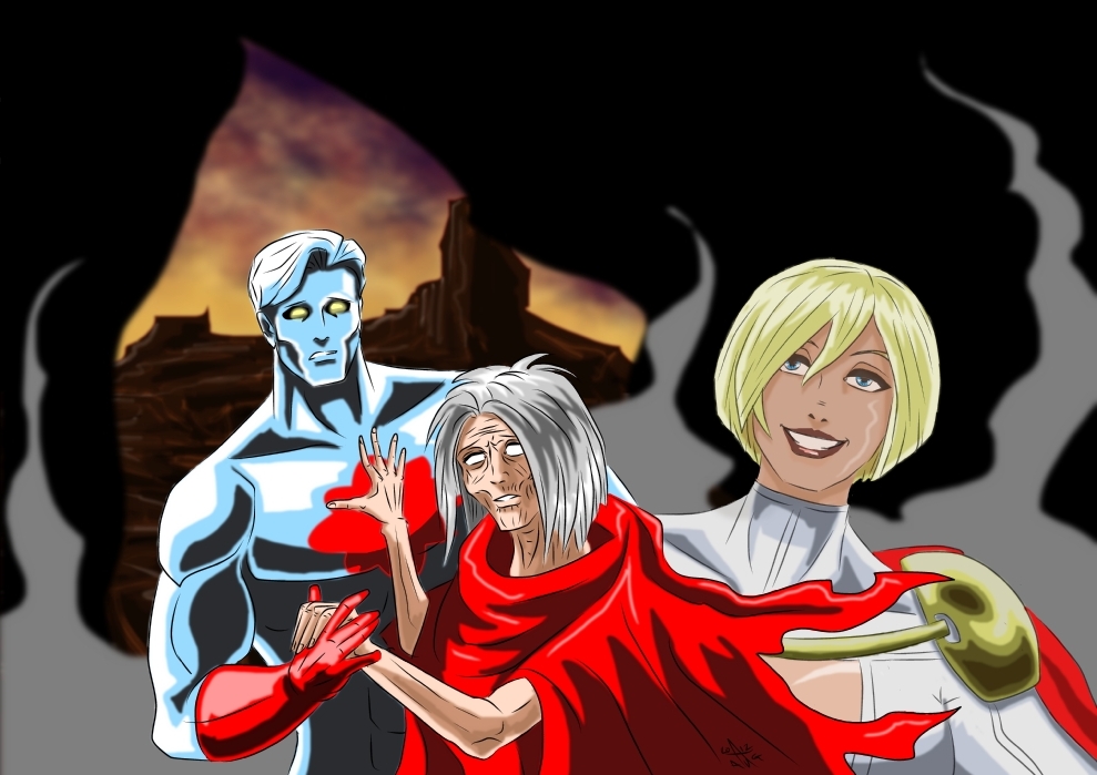 Captain Atom and Power Girl - Generation Lost