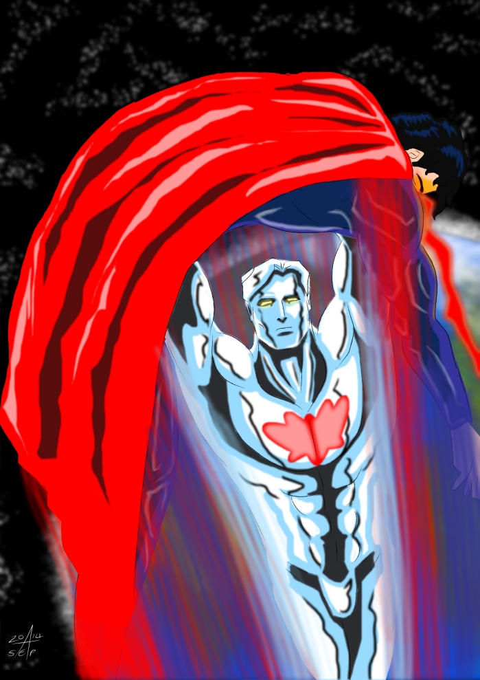 Captain Atom Vs Superman by adamantis on DeviantArt
