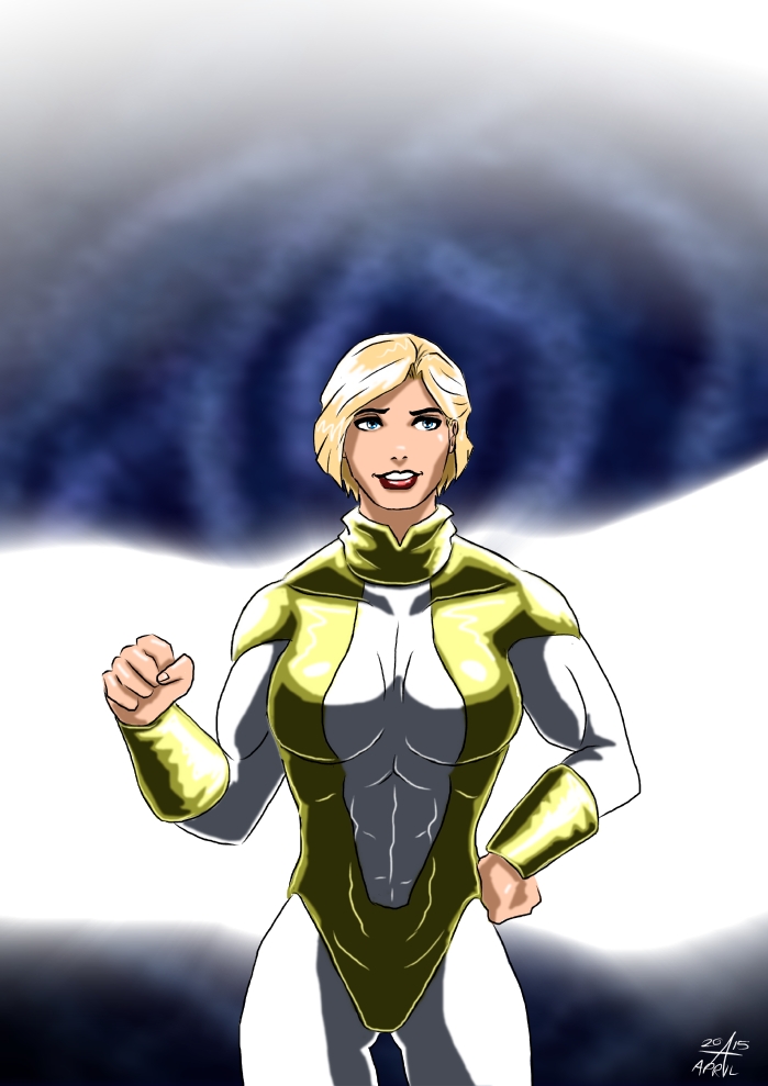 Power Girl - Golden Angel by adamantis on DeviantArt
