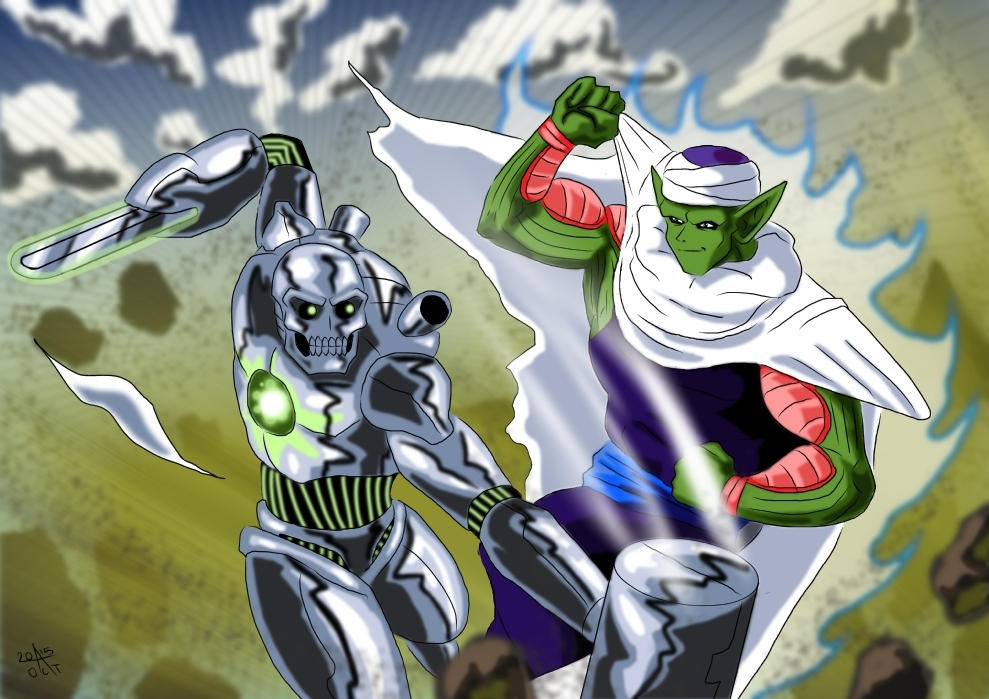 Metallo Vs Piccolo by adamantis on DeviantArt