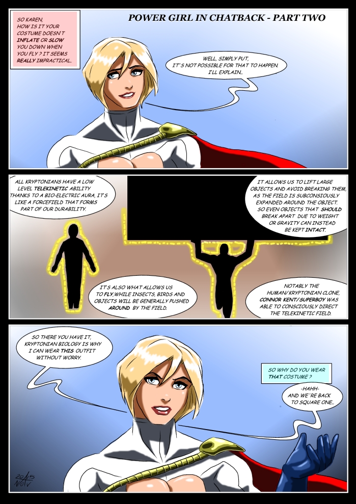 Powergirl Chatback - Part Two