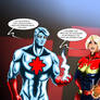 Captain Atom ( DC ) / Captain Marvel ( MARVEL )