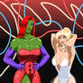 Halloween She Hulk and Power Girl