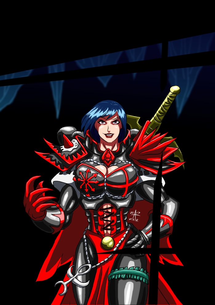 Miriael Sabathiel, Sister of Chaos by adamantis on DeviantArt