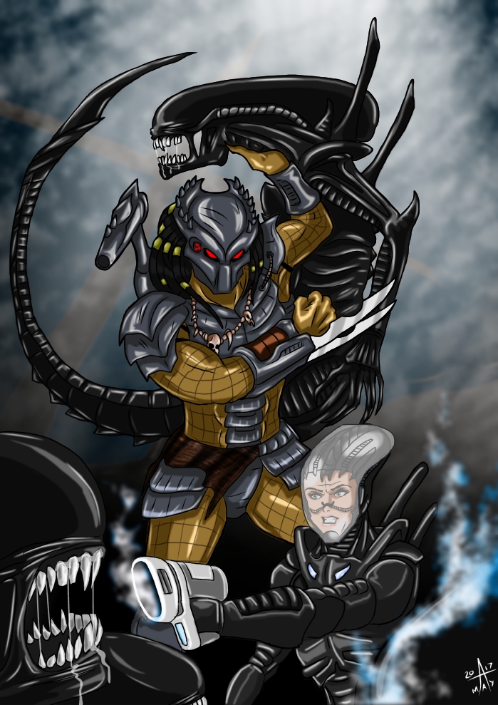 Aliens Vs Predator Requiem by LuffyWKF on DeviantArt