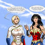 Power Girl and Wonder Woman
