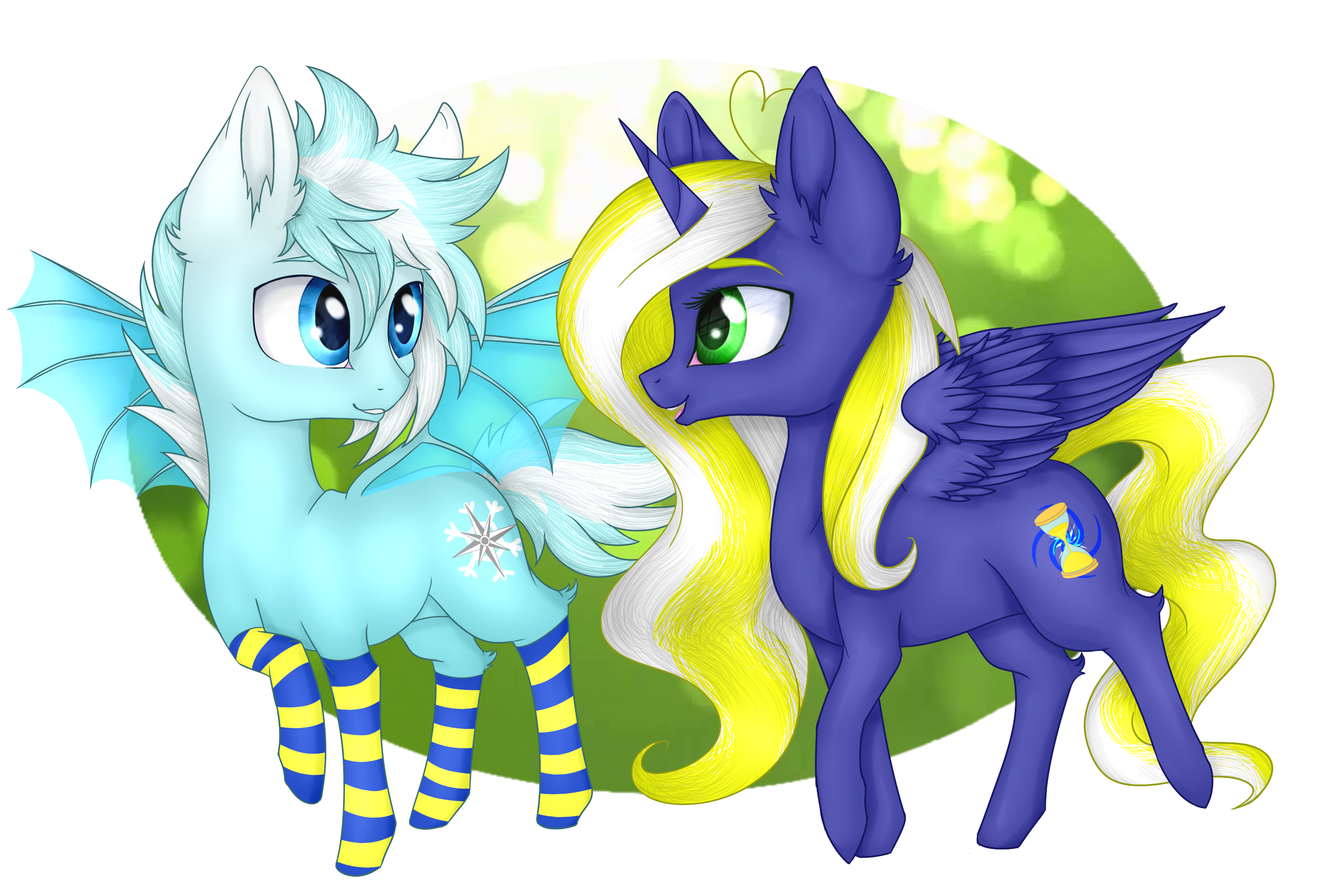 MLP Chibis - Th3BlueRose Commission