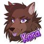 Kora sketch badge [YCH]