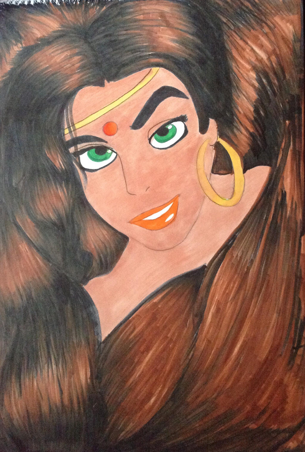 Esmeralda Disney Fan Art