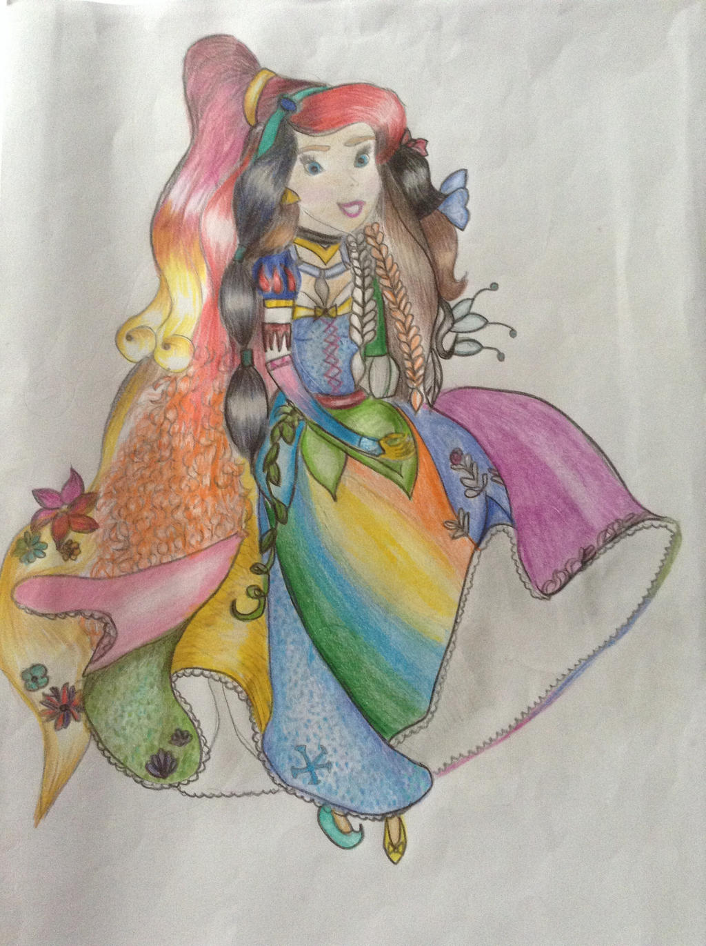 Disney Princess Fan Art by RealiseRealEyess on DeviantArt