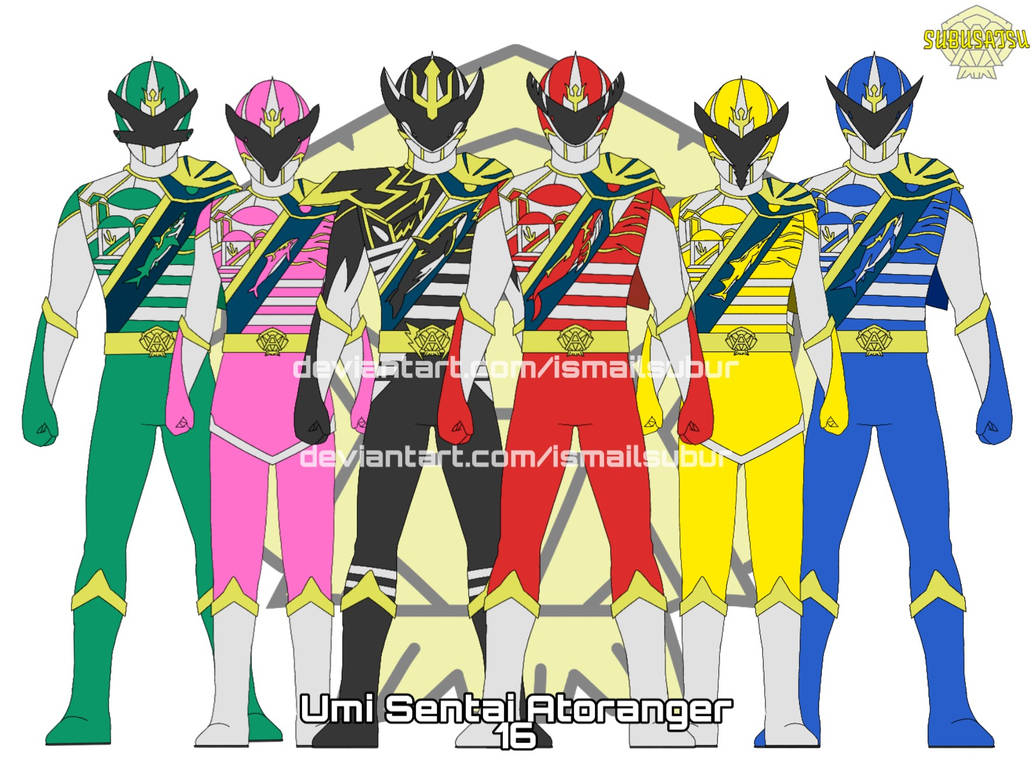 UMI SENTAI ATORANGER by ismailsubur on DeviantArt