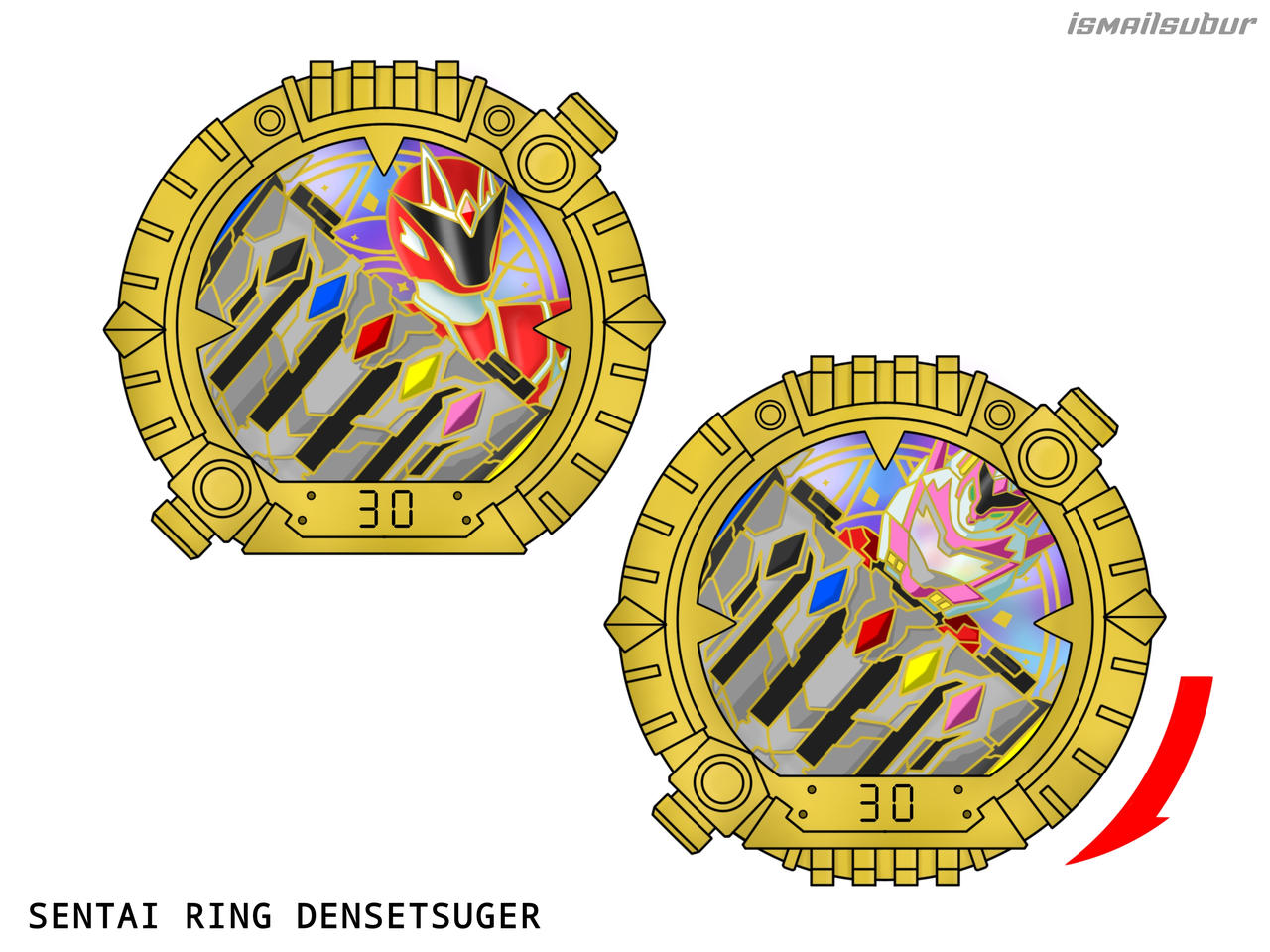 SENTAI RING DENSETSUGER by ismailsubur on DeviantArt