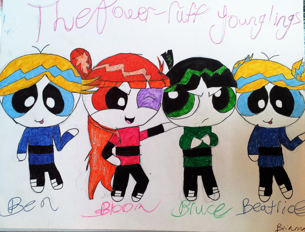 Power-ruff younglings (PPG and RRB's kids) by bluejaybri19 on DeviantArt
