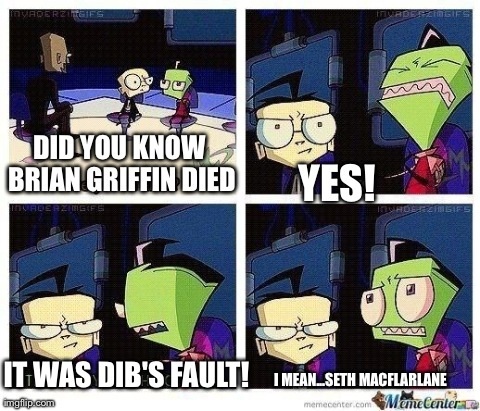 Invader Zim Meme of Blame