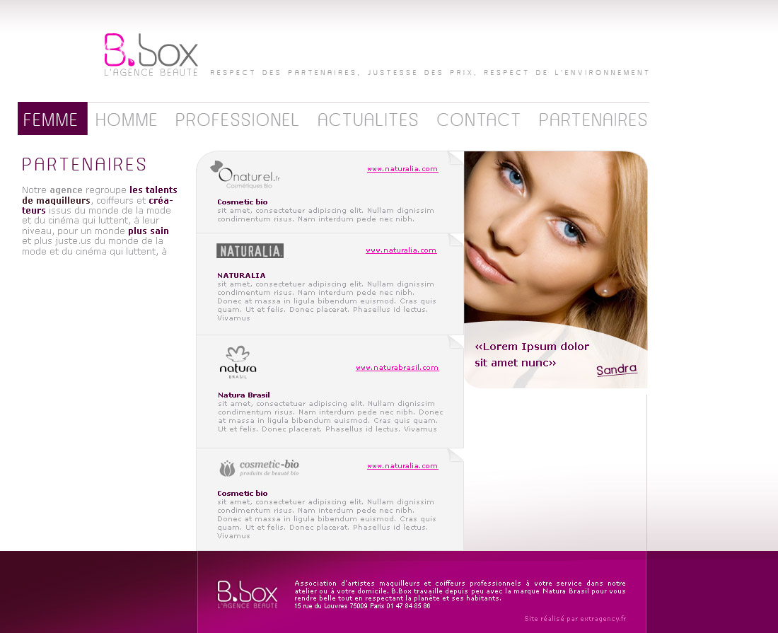 Beauty Agency - Partners
