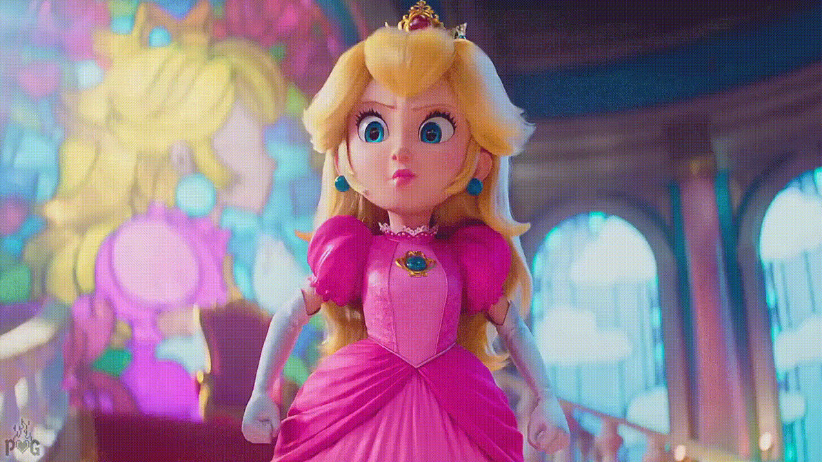 The Super Mario Bros Movie Princess Peach By Derga By the-super-mario-bros-movie-princess-peach-by-derga-by