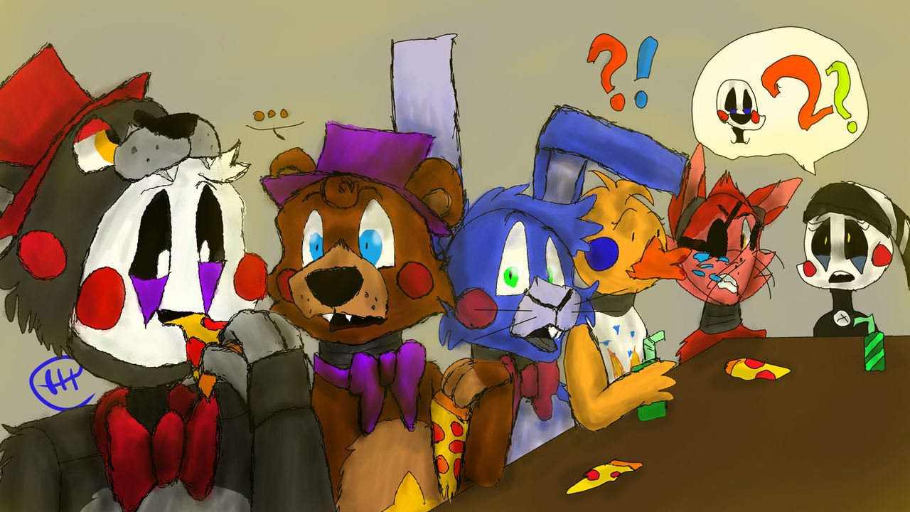 F Naf Riddle Fnaf 6 art Lefty's riddle by BlindPawDoo on DeviantArt