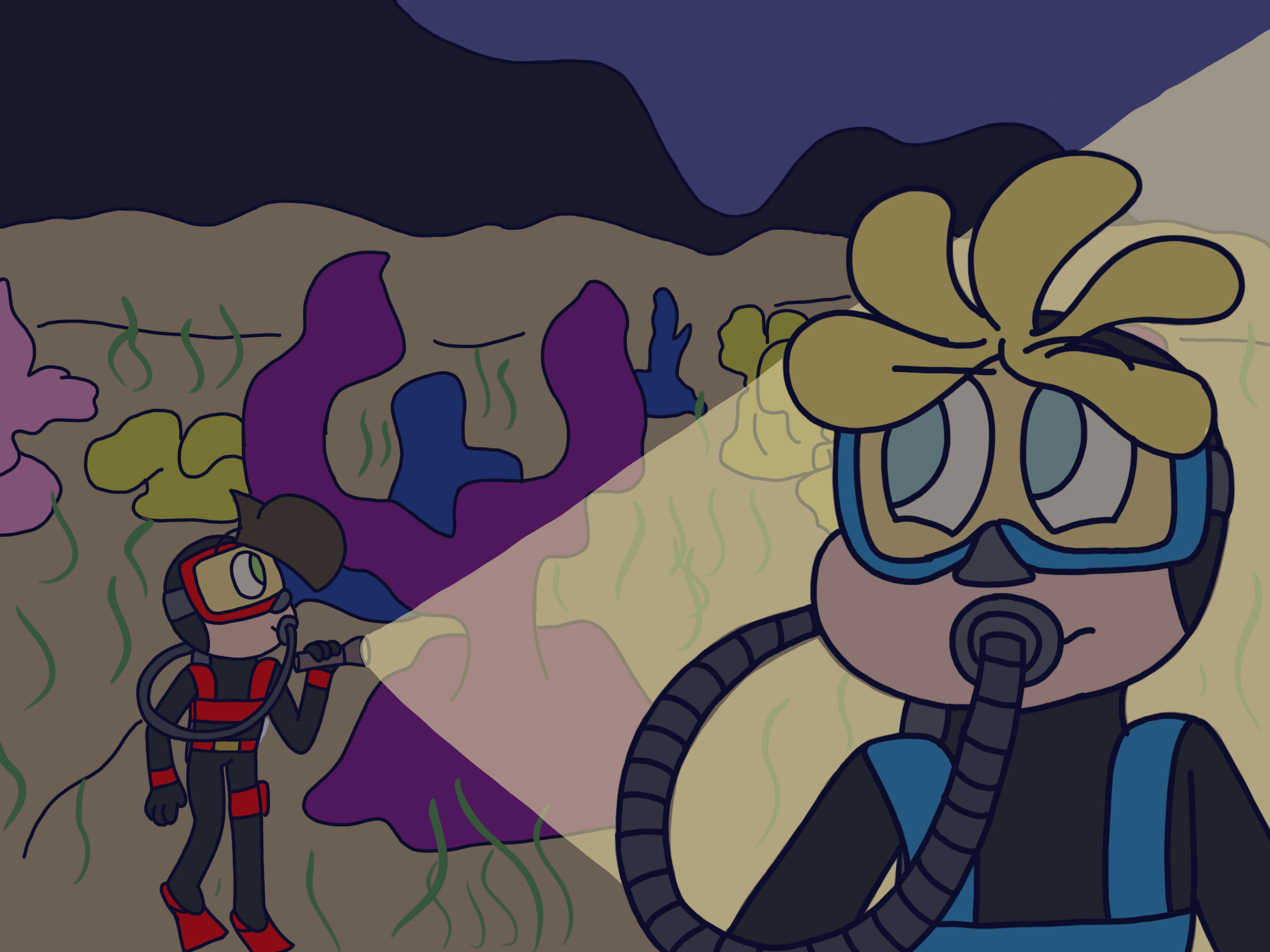 Ocean Ranger Team Deviantart Coral Reef by MariaMansion on DeviantArt