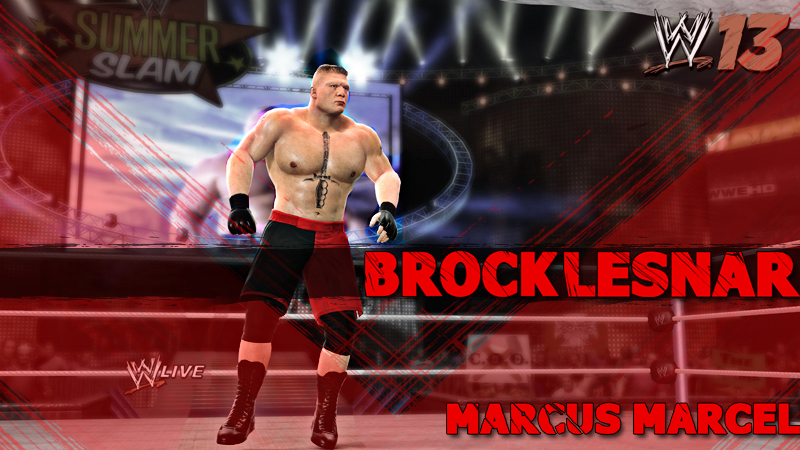 Brock Lesnar - WWE'13 Screenshot Wallpaper