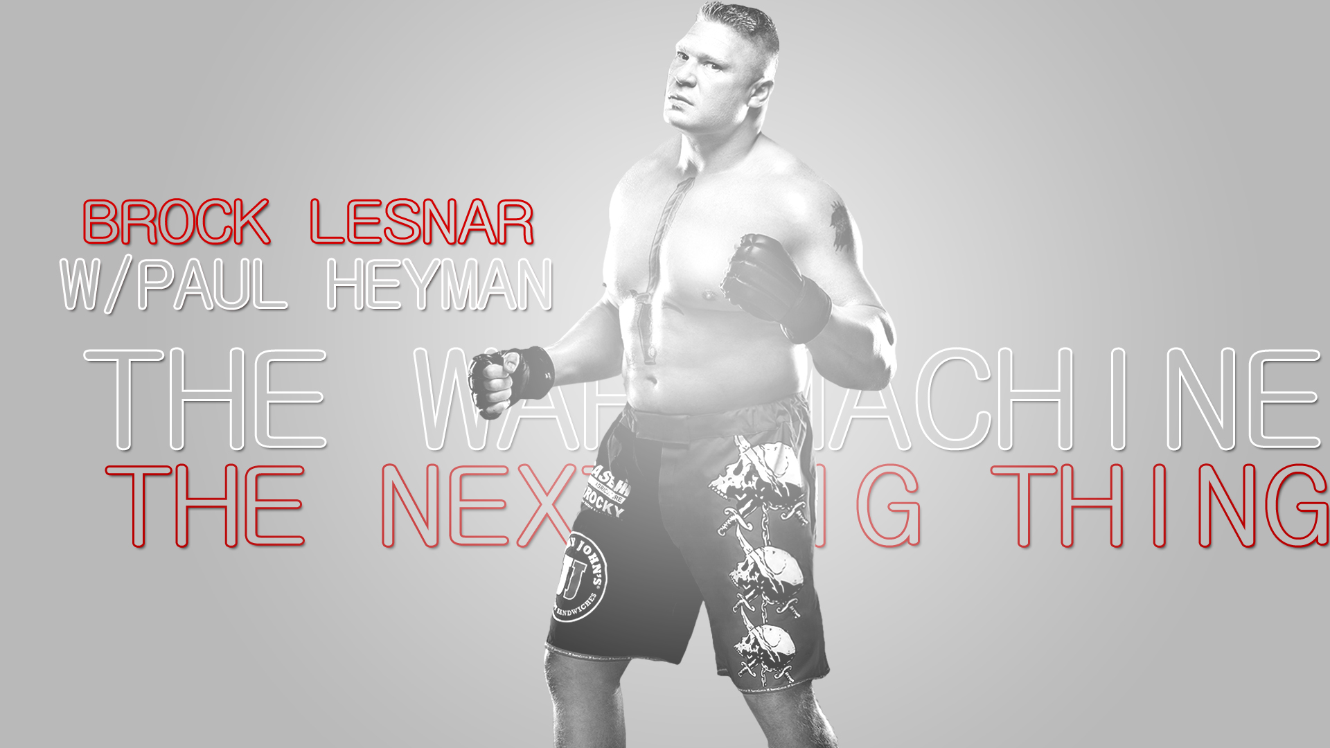 Brock Lesnar - Simple Wallpaper