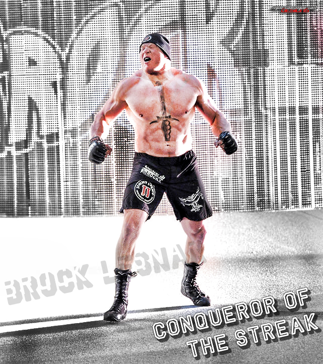 WWE - Brock Lesnar Conqueror of the Streak