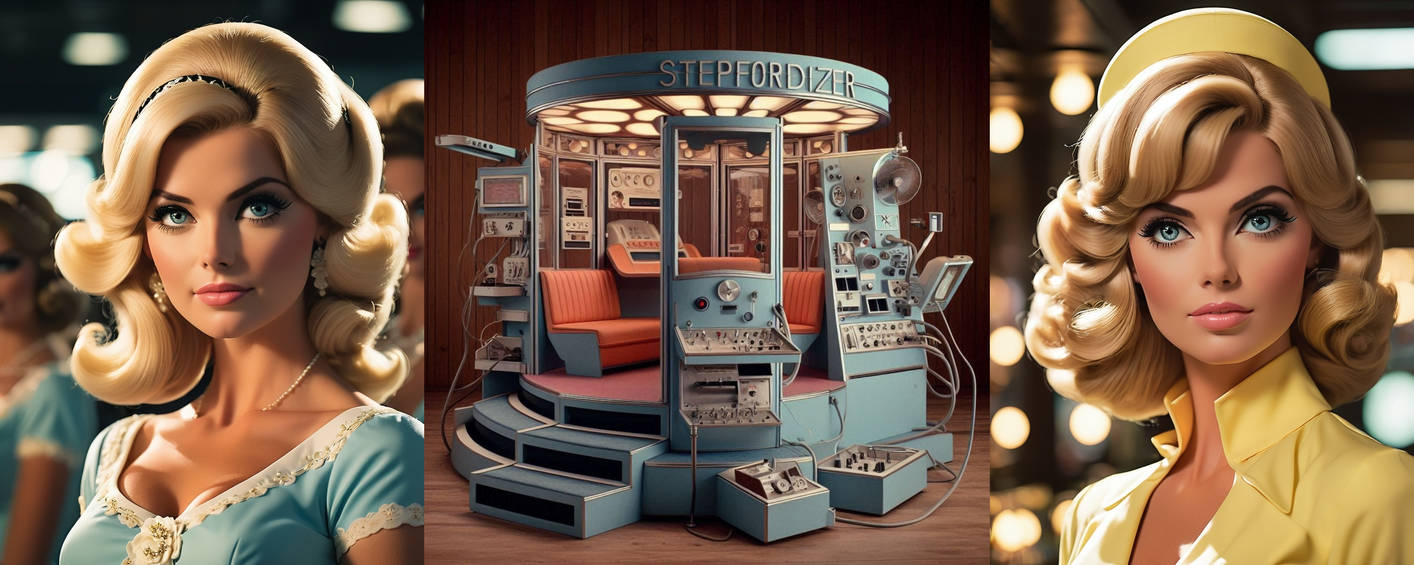 Ad for The Stepford Machine by GunnyOhOne on DeviantArt