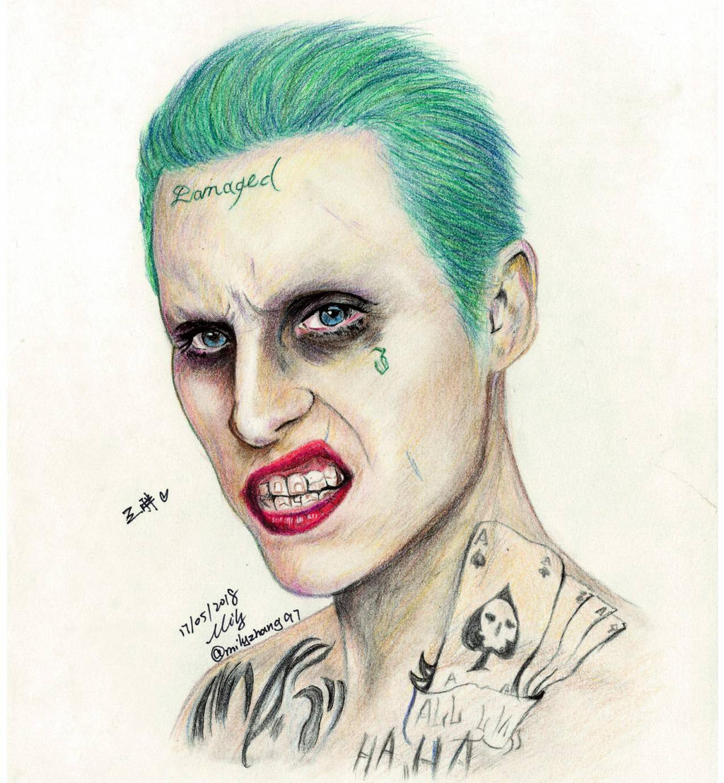 Suicidesquad Joker Color Pencils Drawing By Milyzhang97 On Deviantart Suicidesquad Joker Color Pencils Drawing By Milyzhang97 On Deviantart