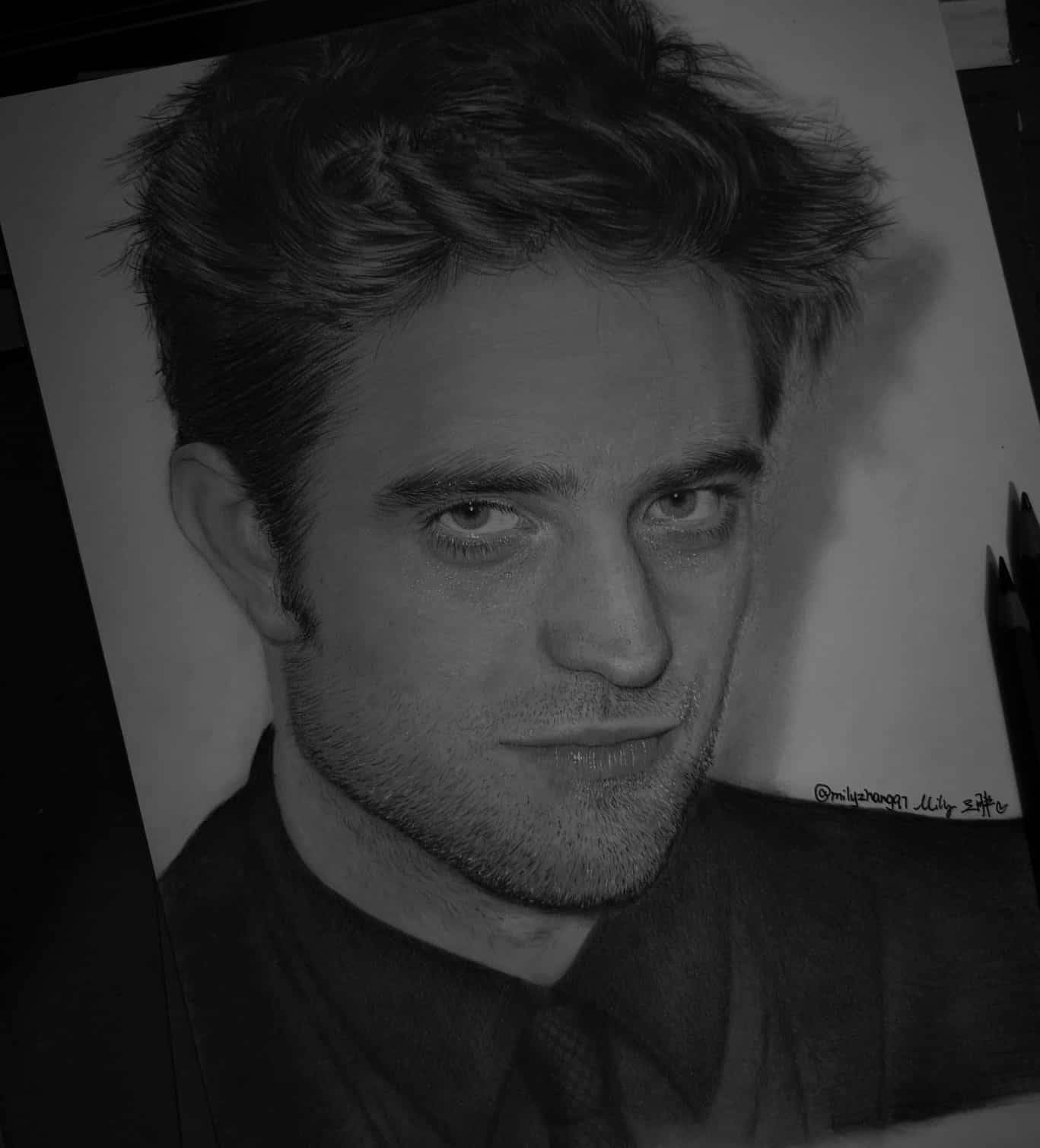 Robert Pattinson Drawing