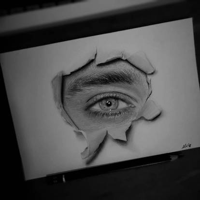 Tom Felton eyedrawing