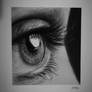 Eye pencil drawing