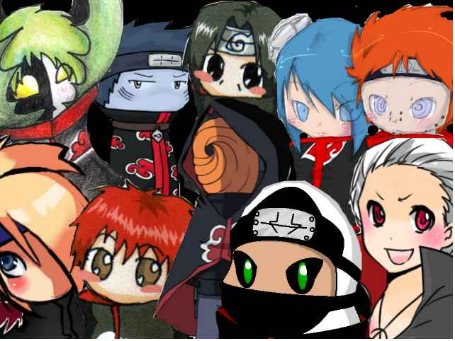 Akatsuki chibis