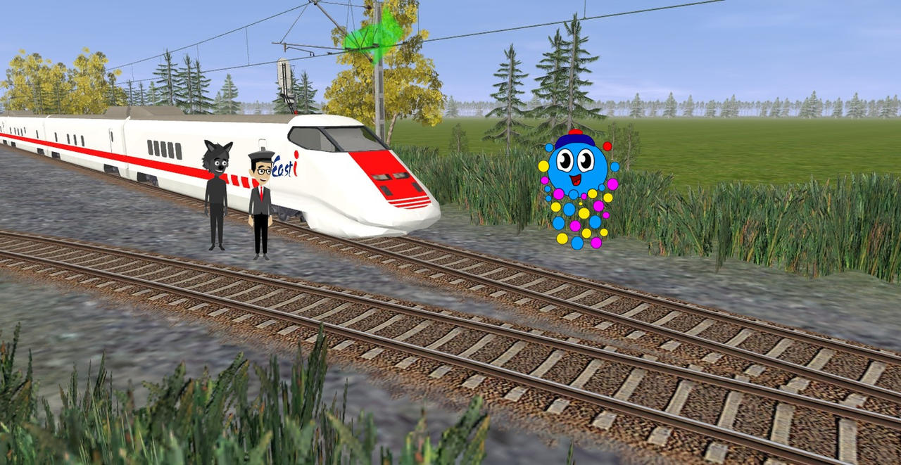 Humans And Train E926 Meets Kapitoshka by TimTtykhonov on DeviantArt
