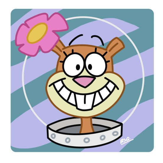 Sandy Expression Smilin' Sandy by BritishSquidward on DeviantArt