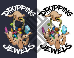 Dropping Jewels Logo