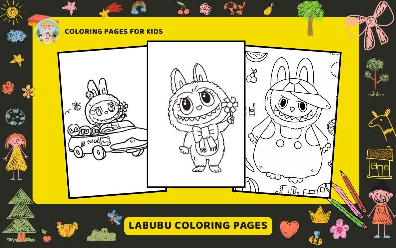 Labubu Coloring Pages by coloringpagesforkid on DeviantArt Labubu Coloring Pages by coloringpagesforkid on DeviantArt
