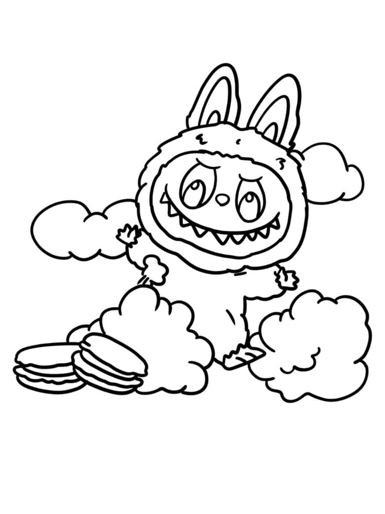 Labubu Coloring Pages by coloringpagesforkid on DeviantArt