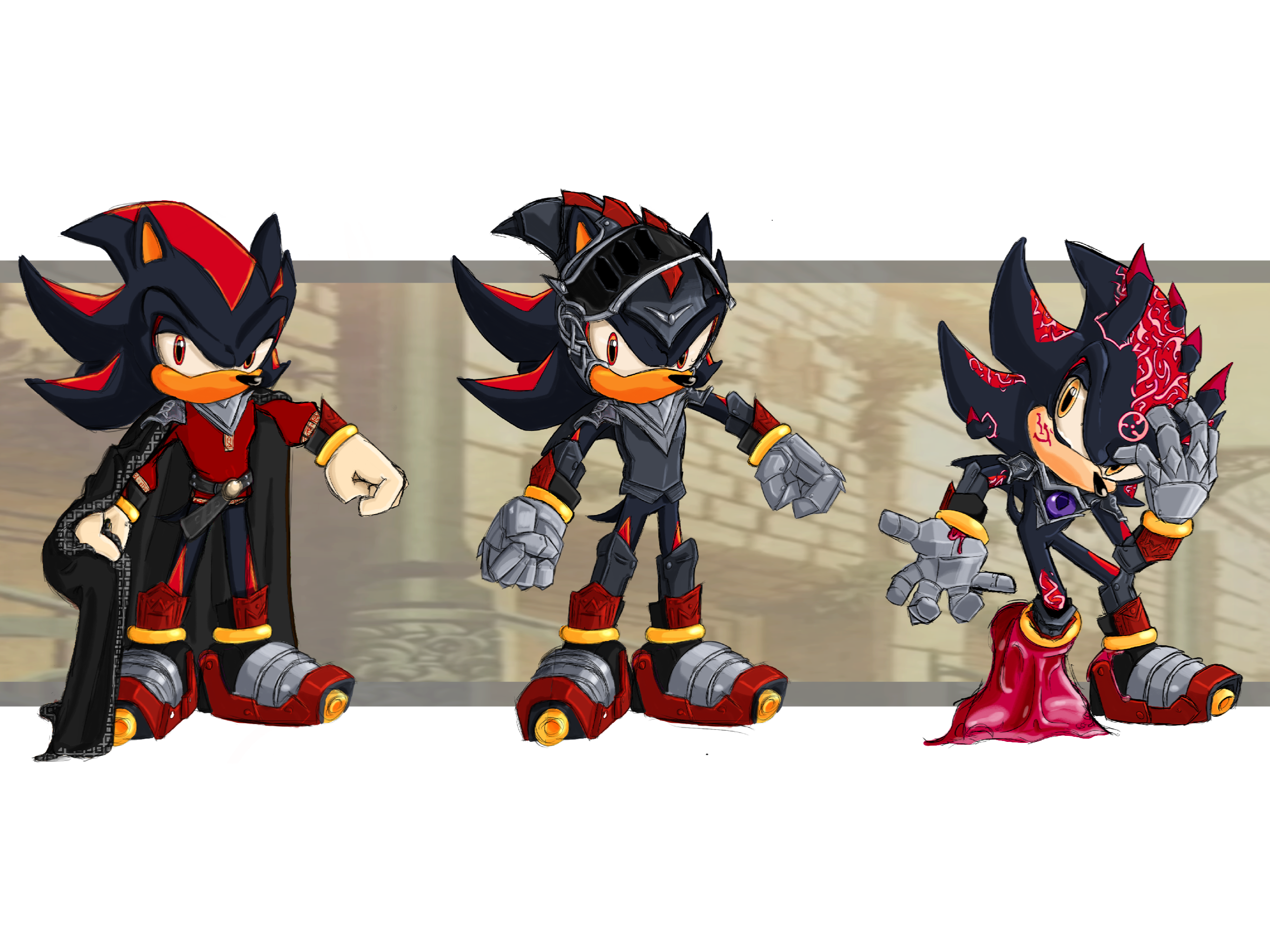 Shadow the Hedgehog by ScarletOpalite on DeviantArt