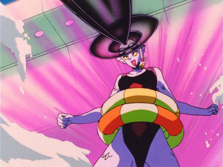 Fish daimon in a one-piece swimsuit 6 by Morguls-Den on DeviantArt