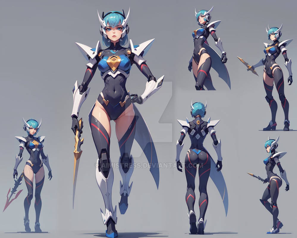 Mecha Rena Girls Mecha girl by AIMistress on DeviantArt