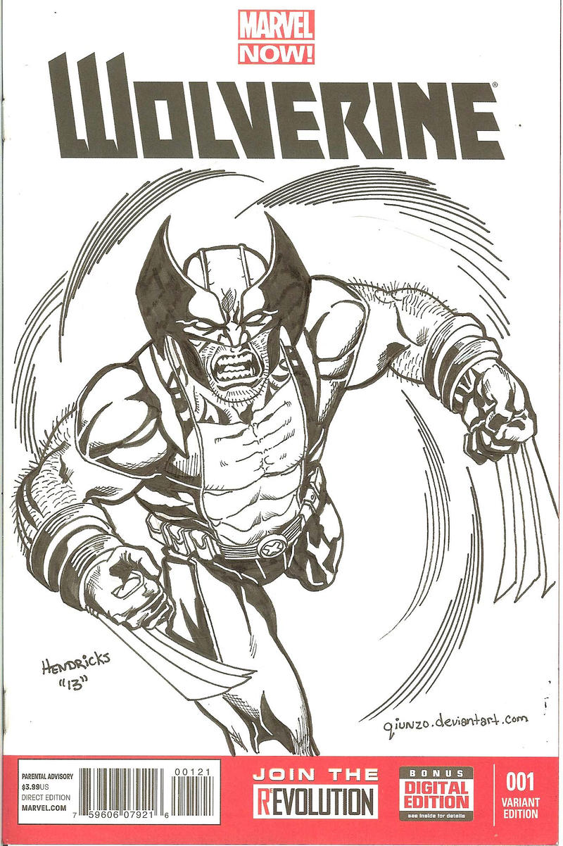 Wolverine Sketch cover