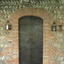 Medieval wood door 01