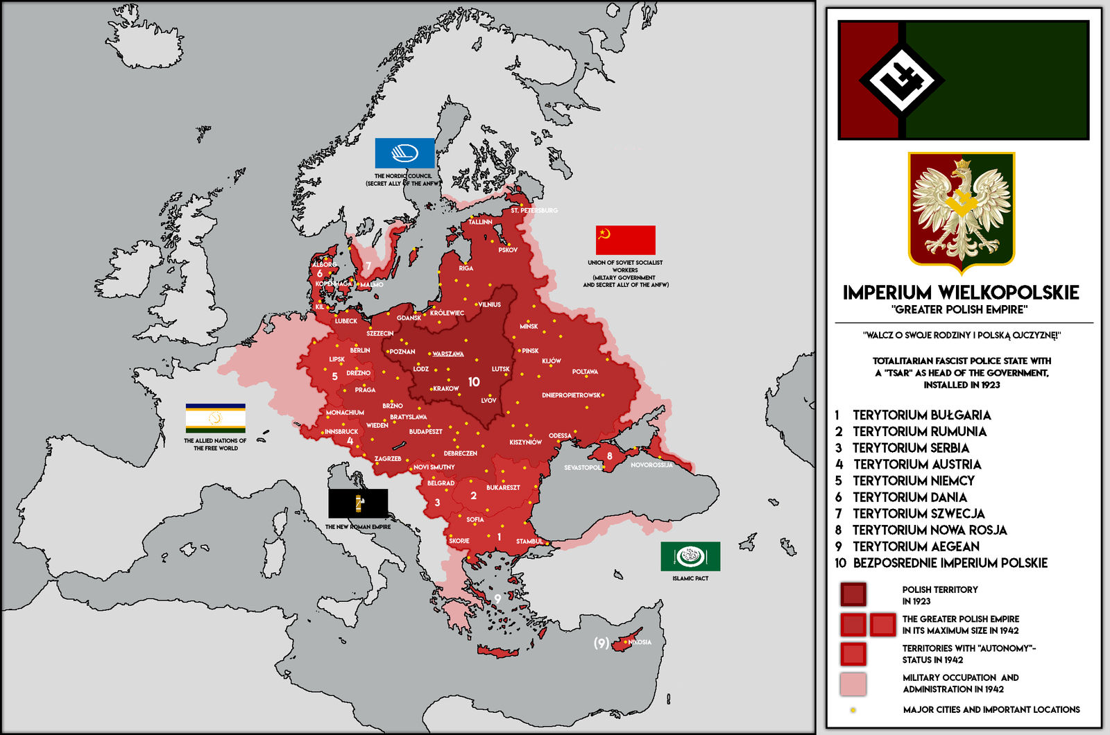 AH: The Greater Polish Empire (I) by Concleror on DeviantArt AH: The Greater Polish Empire (I) by Concleror on DeviantArt