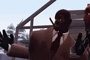 Spy clapping gif