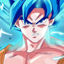 Goku Super Saiyan God Blue