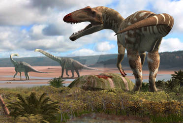 Carcharodontosaurus and some observers