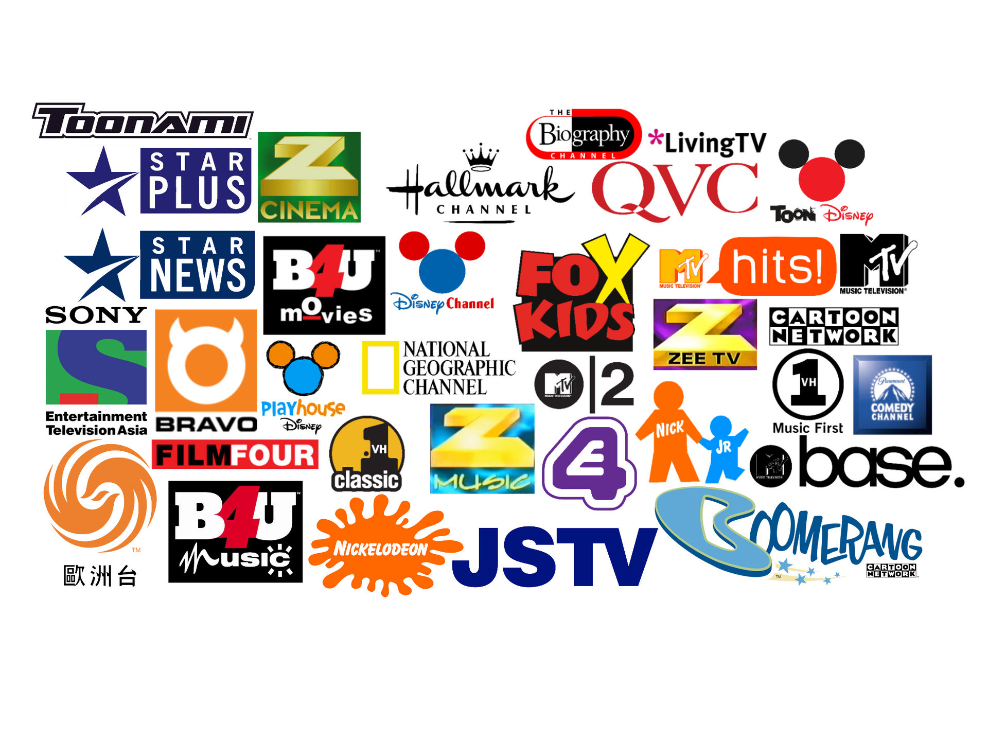 Basic Cable Channel Logos Cable Tv Channels Logos Free Television Logo Designs DIY Television
